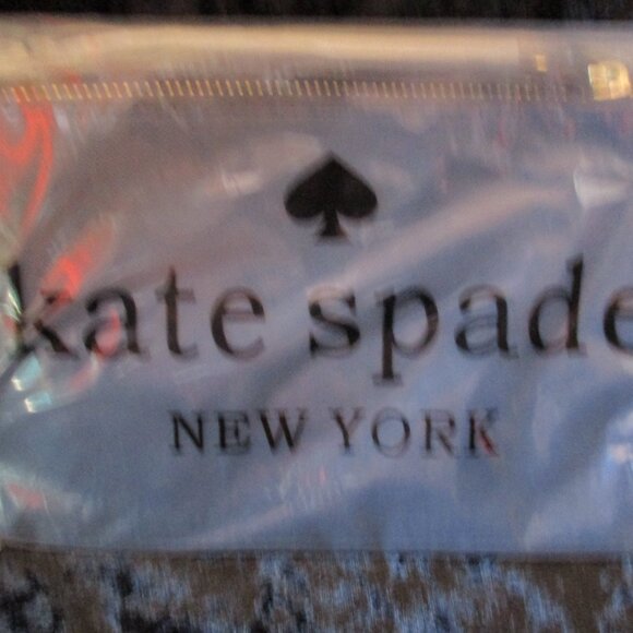NWT kate spade New York have a point of view Navy Blue Wristlet/Wallet/Cosmetic - Picture 4 of 6
